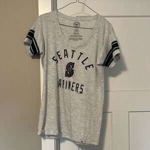 47 Gray Fitted Short Sleeve T-Shirt